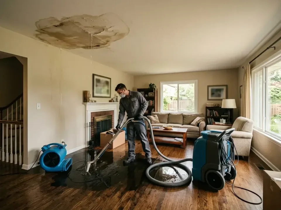 attic-pipe-burst-ceiling-drip-008 — frequently asked questions, Water Damage Restoration & Carpet Care in Stepney, CT